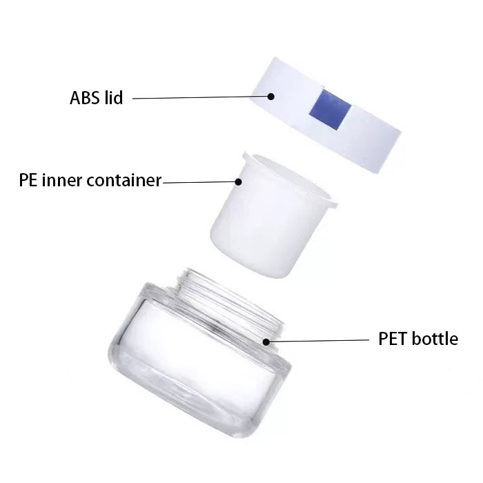 plastic cosmetic containers